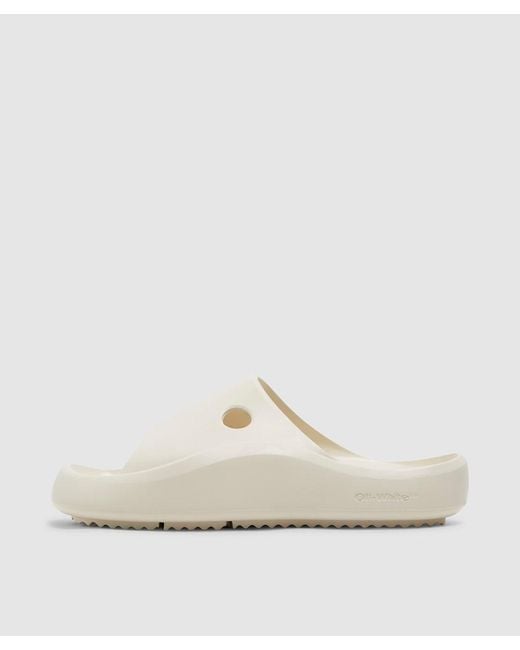 Off-White c/o Virgil Abloh White Off- Meteor Padded Slider for men