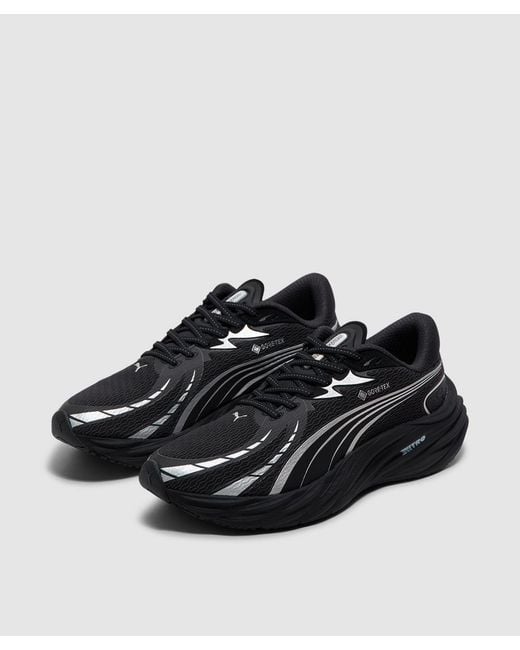 PUMA Black Velocity Nitro 4 Gore-Tex Sneaker for men