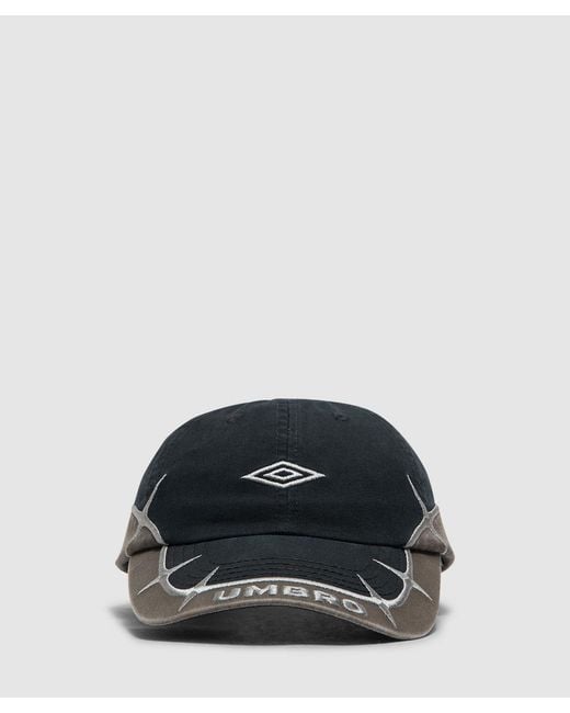 キャップ Umbro x Slam Jam Spikes Cap Anthracite Umbro X Slam Jam Spikes Cap /Anthracite in Black | Lyst