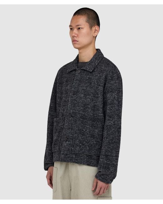 Universal Works Black Rams Jacket Marl for men