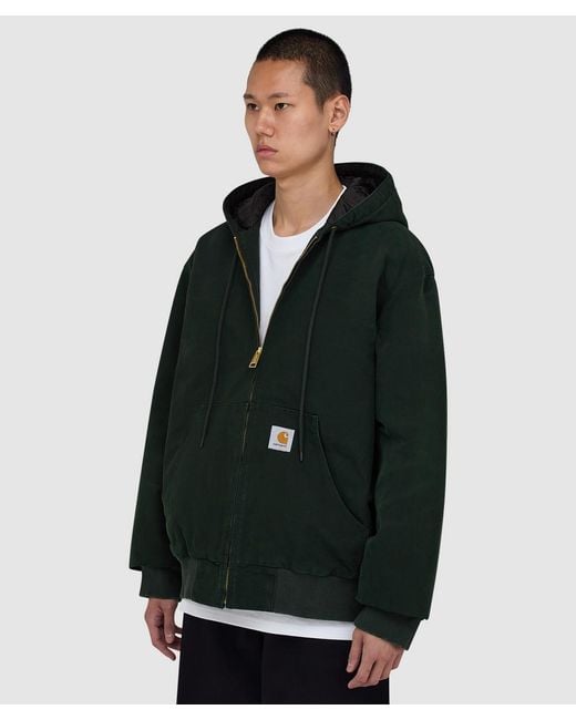 Carhartt Black Og Active Jacket (Raven for men