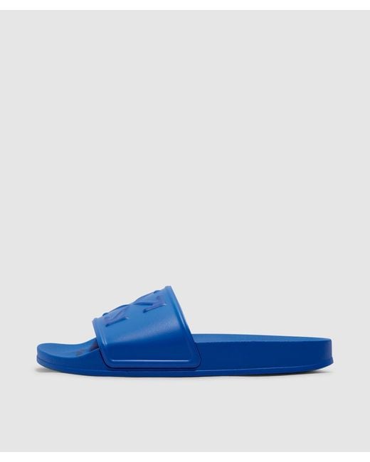 Off-White c/o Virgil Abloh Blue Arrow Slider for men