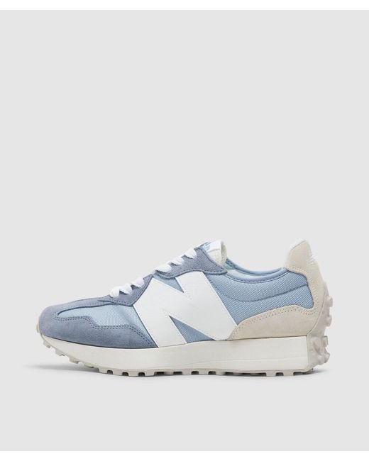☆大人気☆New Balance 327 Gray/Blue New Balance - 327 | HBX - Globally Curated Fashion and