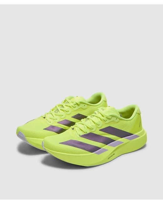 Adidas Originals Yellow Adidas Running Adizero Evo Sl Trainers for men