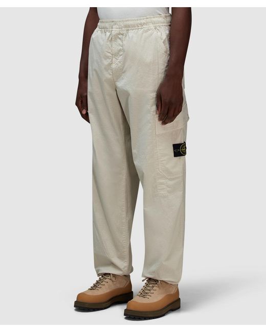Stone Island Natural Ripstop-Tc Cargo Trouser for men