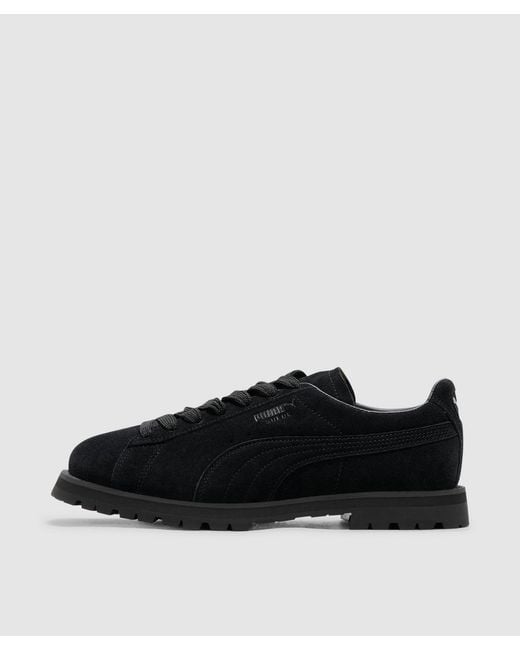 PUMA Black Suede Vibram Sneaker for men