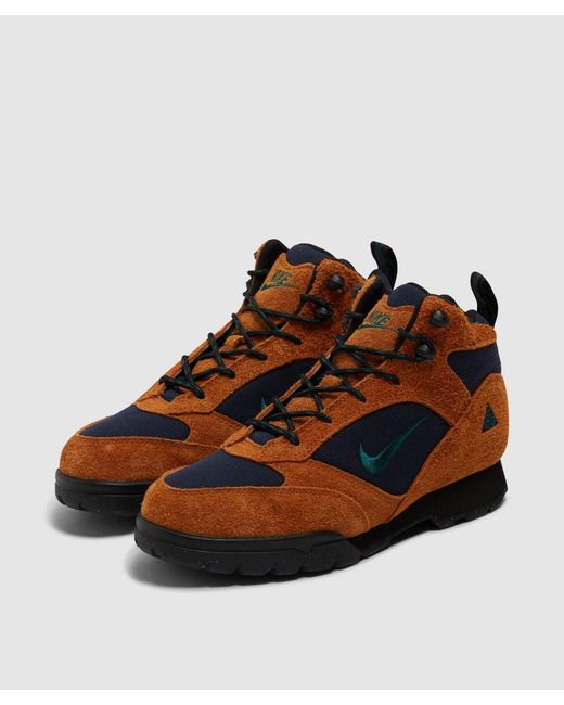 Nike Brown Acg Torre Mid Boot (Burnt Sienna/Dk Atomic-Midnight