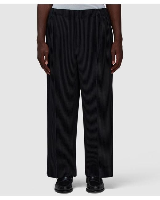 Homme Plissé Issey Miyake Black Mc February Pant for men