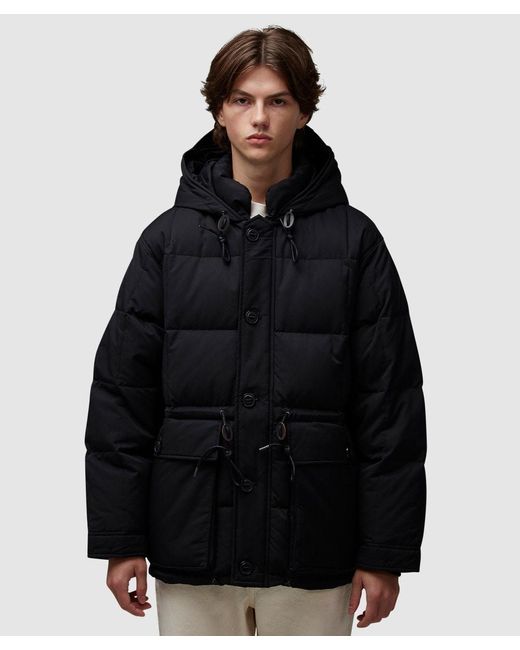 FRIZMWORKS Black Karakoram Down Parka Jacket for men