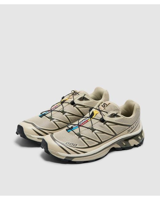 Salomon Lab Metallic Xt-6 Sneaker (Eucalyptus/Grape Leaf/Almond Milk for men