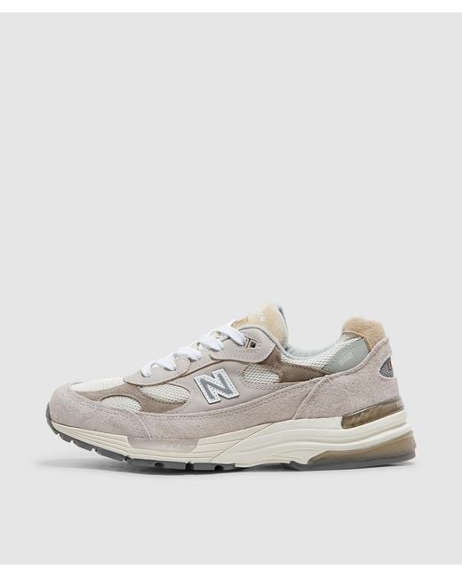 New Balance White Mius 992 Sneaker