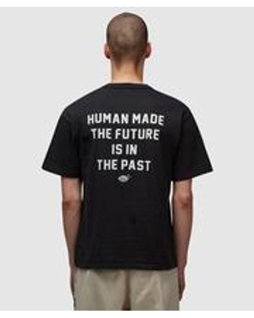 Human Made Black Duck Football T-shirt for men