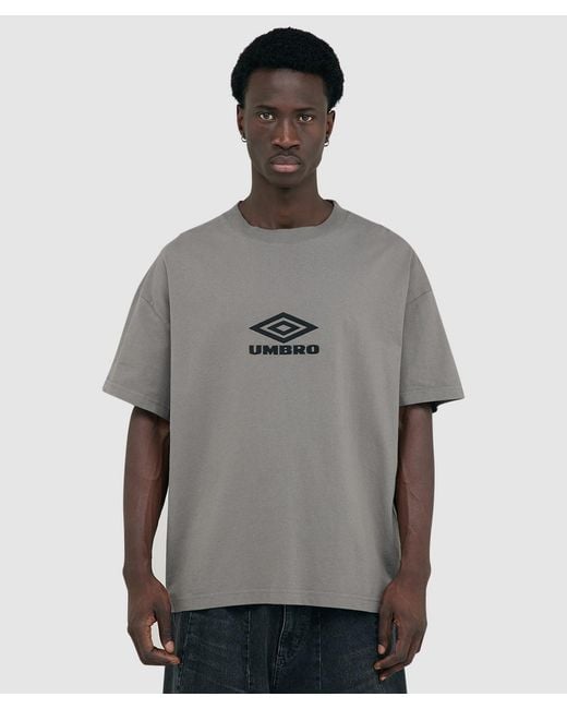 Umbro Gray X Slam Jam Og Logo T-Shirt (Smock for men