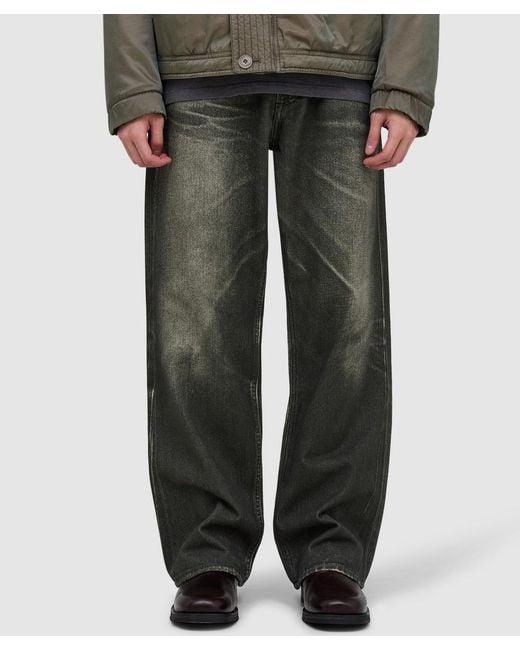 Our Legacy Green Third Cut Jean (Digital Aurora Print for men