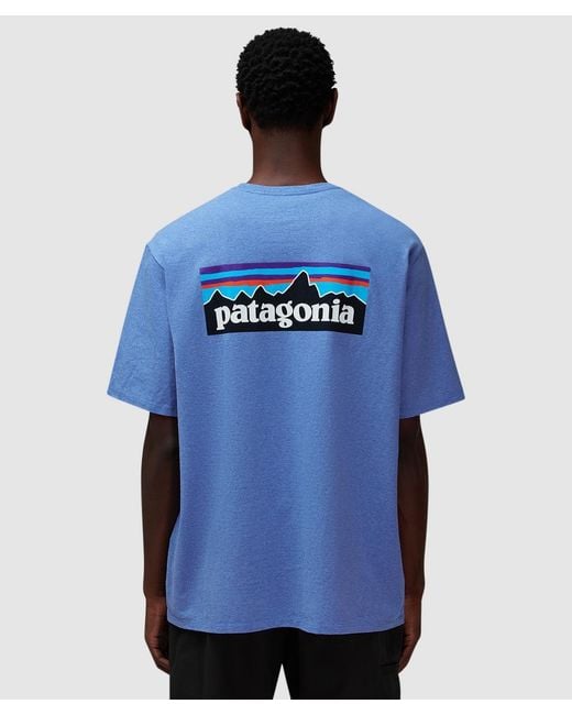 Patagonia Blue Responsibili-Tee T-Shirt for men