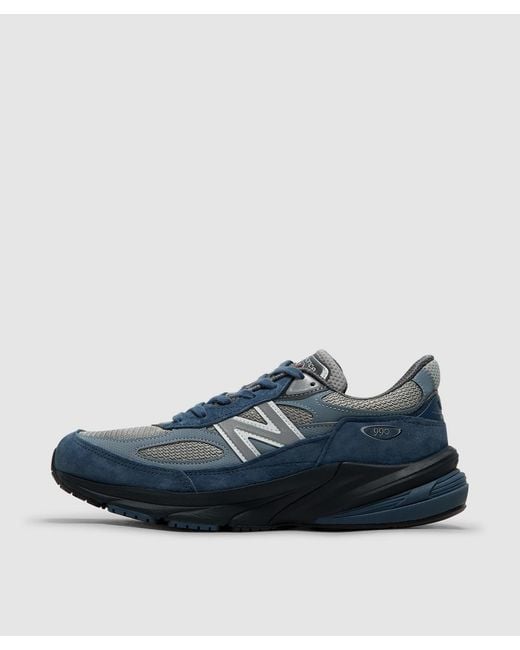 New Balance Blue Mius 990V6 Sneaker for men