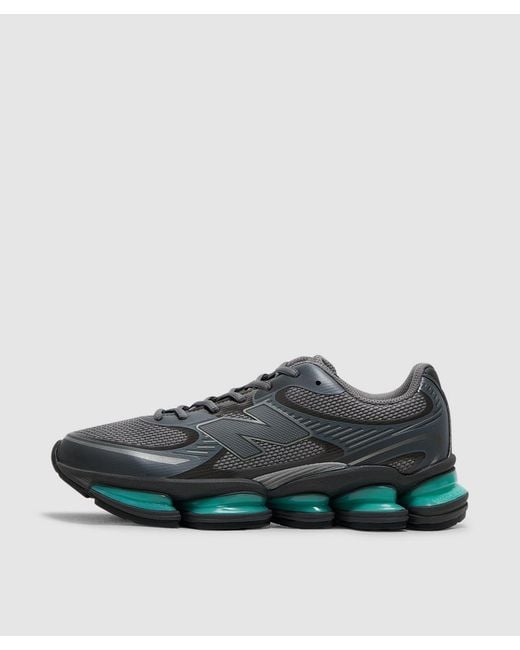 New Balance Green Abzorb 2000 Sneaker (Castlerock Dark Metallic Faded for men