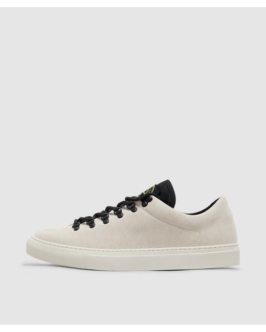 Stone Island White Low Top Sneaker