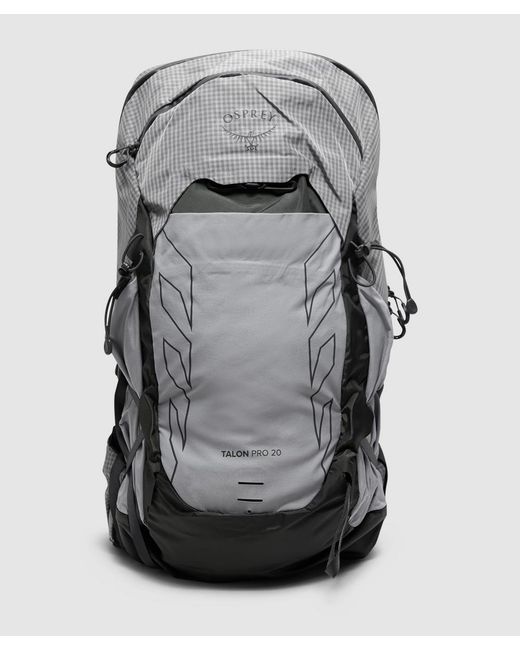 Osprey Gray Talon Pro 20 Backpack Lining