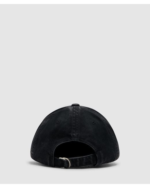 Acne Black Carliy Venice Cap