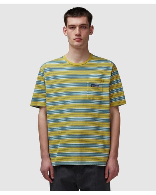 Patagonia Green Daily Pocket T-Shirt (Summer Camp: Bundle for men