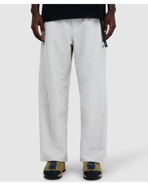 KARMA8A White Parachute Pant for men