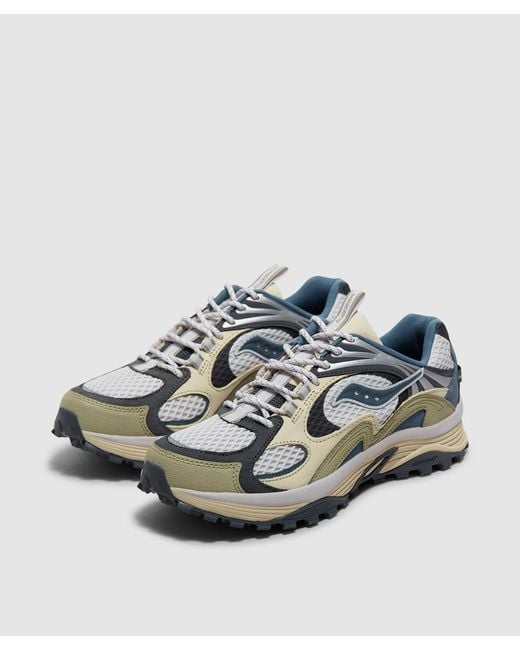 Saucony Multicolor Grid Aura X Sneaker for men