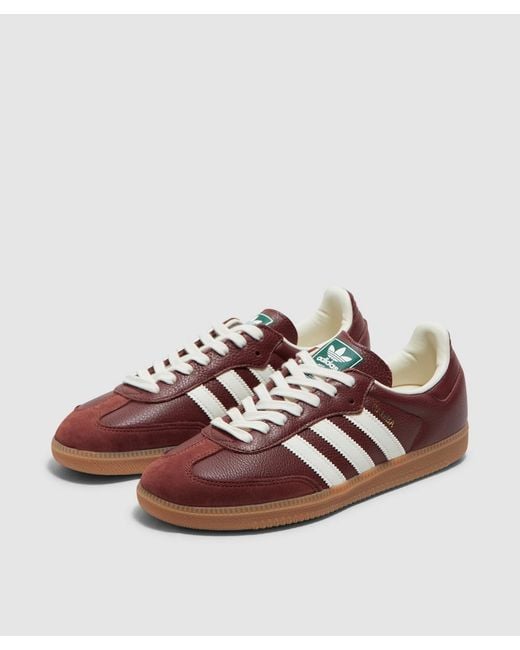 Adidas Brown Samba Og Sneaker (Fox/Off/Gum4