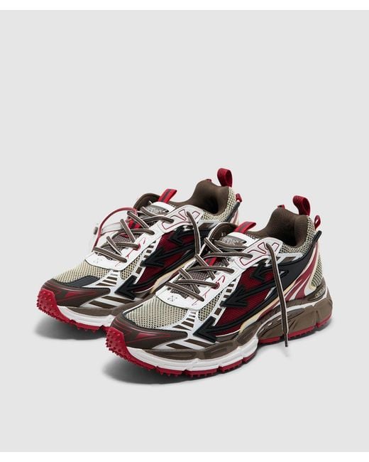 Off-White c/o Virgil Abloh Red Ow Be Right Back Sneaker (Haute