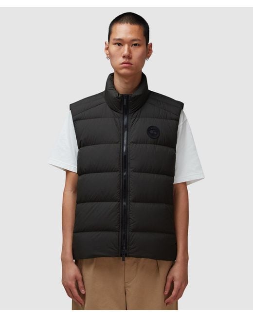 Canada Goose Enduraluxe Crofton Vest (Volcano in Black for Men
