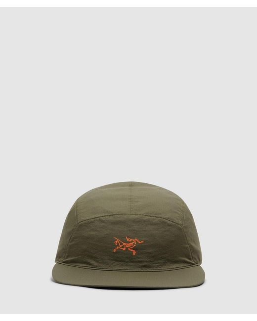 Arc'teryx Green Aerios 5 Panel Cap