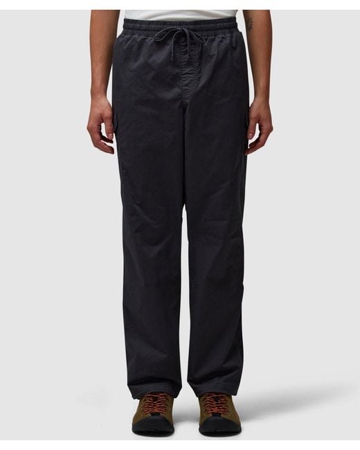 Columbia Black Rapid Rivers Elasticated Cargo Trousers for men