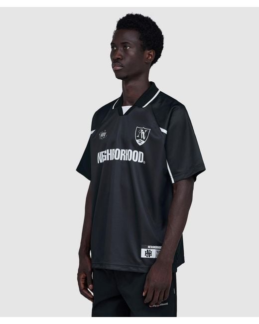 Neighborhood Black Game Shirt for men