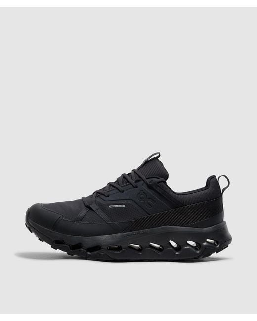 On Shoes Black Cloudhoriz Waterproof Sneaker for men