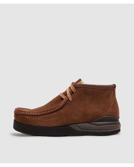 Visvim Brown Beuys Trekker-Folk Boot for men