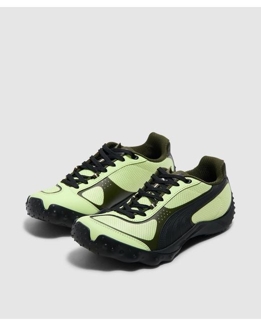 PUMA Green Achillium Sneaker (Pistachio-Deep for men