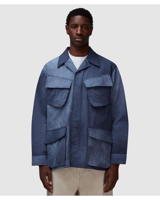 Universal Works Blue Jungle Jacket for men