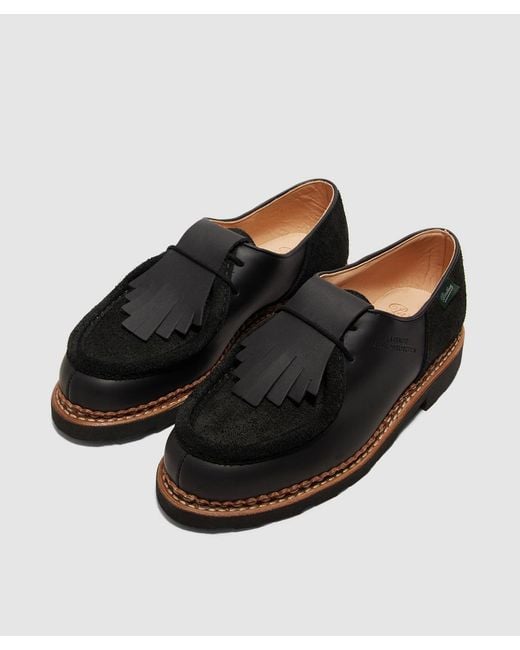 Paraboot Black X Universal Works Michael Shoe (Leather