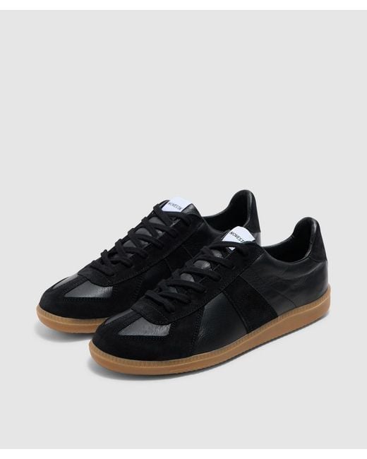 Novesta Black Gat Leather Sneaker