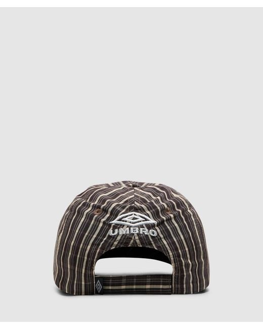Umbro Black X Slam Jam Check Hazard Cap /Dark