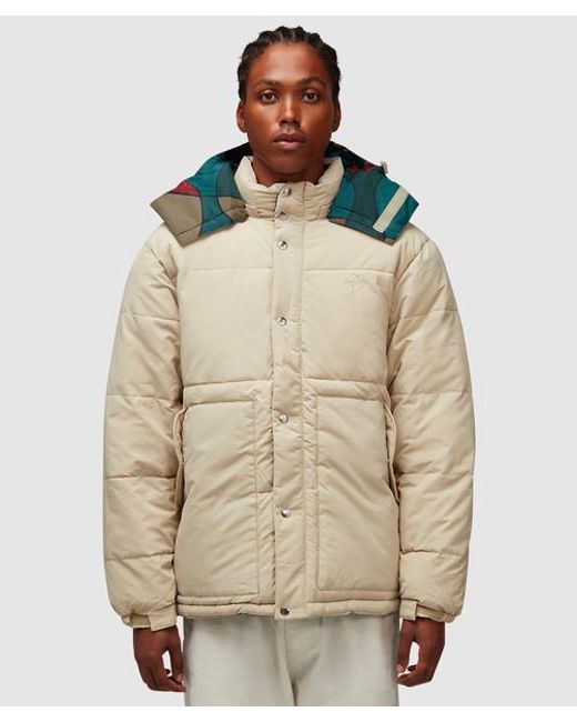 Parra Natural Trees In Wind Puffer Jacket for men