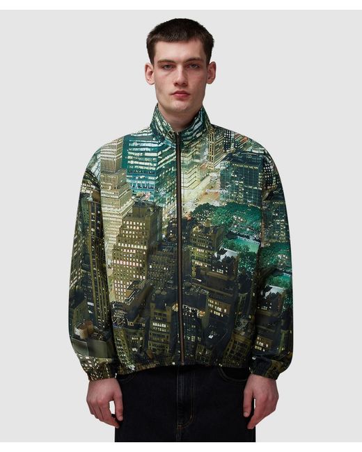 Thisisneverthat Green Intl Team Jacket for men