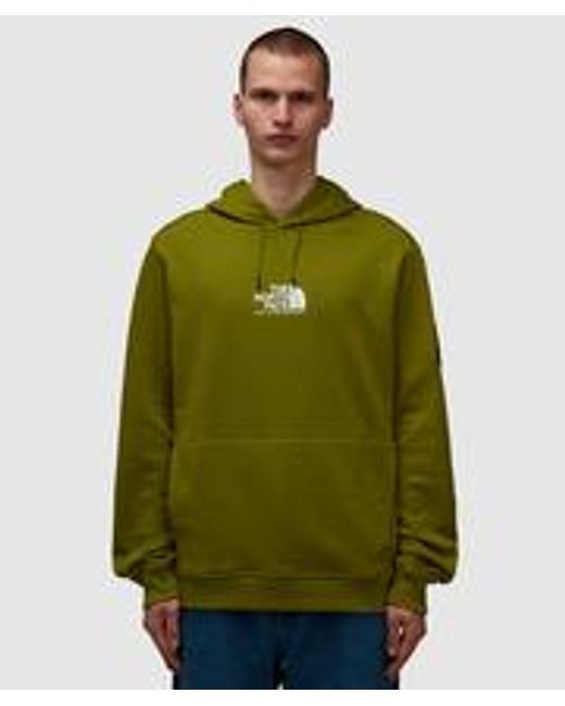 The North Face Green Alpine Hoodie for men