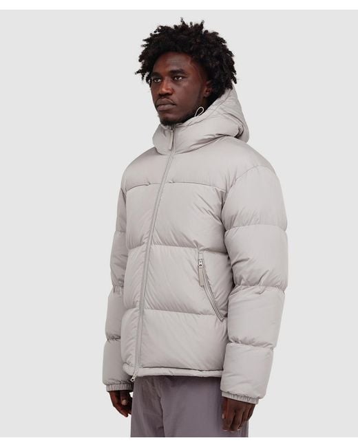 Hiking Patrol Gray Elements Down Jacket (Sand for men