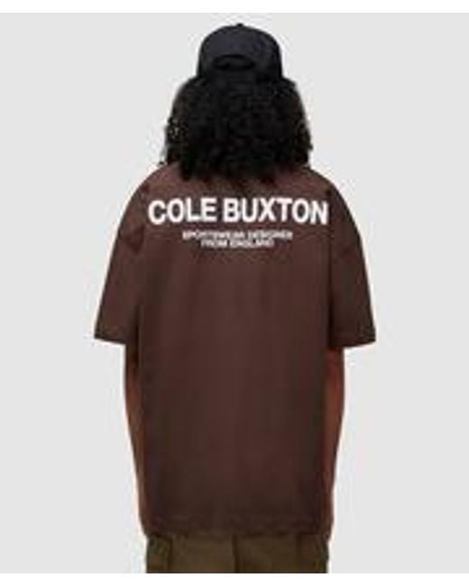Cole Buxton Brown Sportswear T-shirt for men