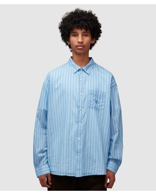 Stussy Lightweight Classic Shirt in Blue for Men | Lyst Canada