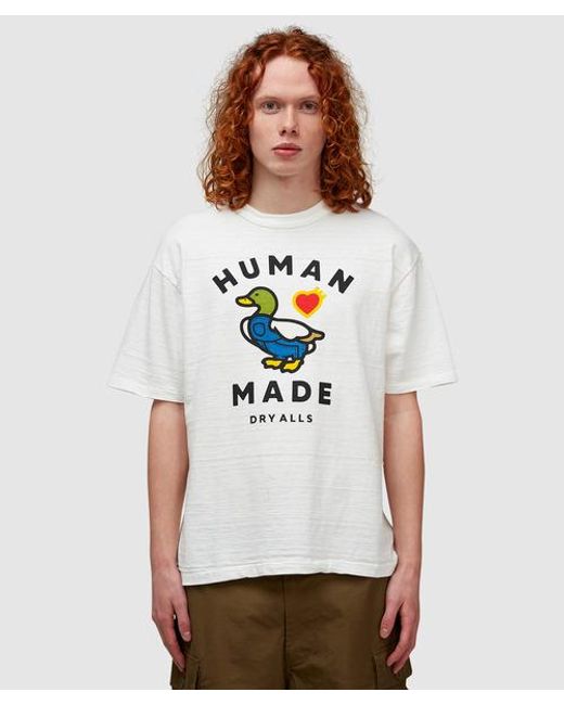 Human Made White Dungaree Duck T-shirt for men