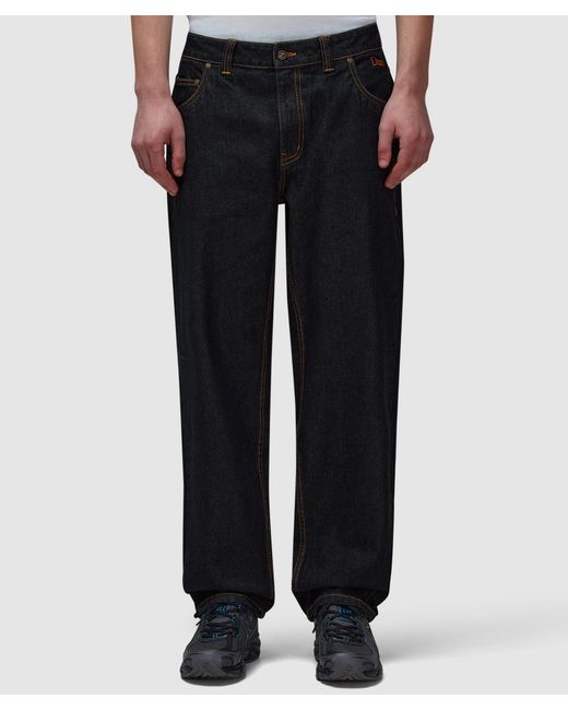 Dime Black Classic Relaxed Denim Pant for men