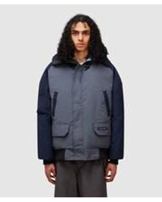 Canada Goose Blue Regeneration Chilliwack Bomber Jacket for men