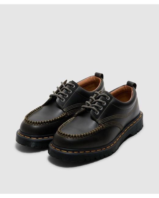 Dr. Martens Black Lowell 4 Eye Shoe Mayhem for men